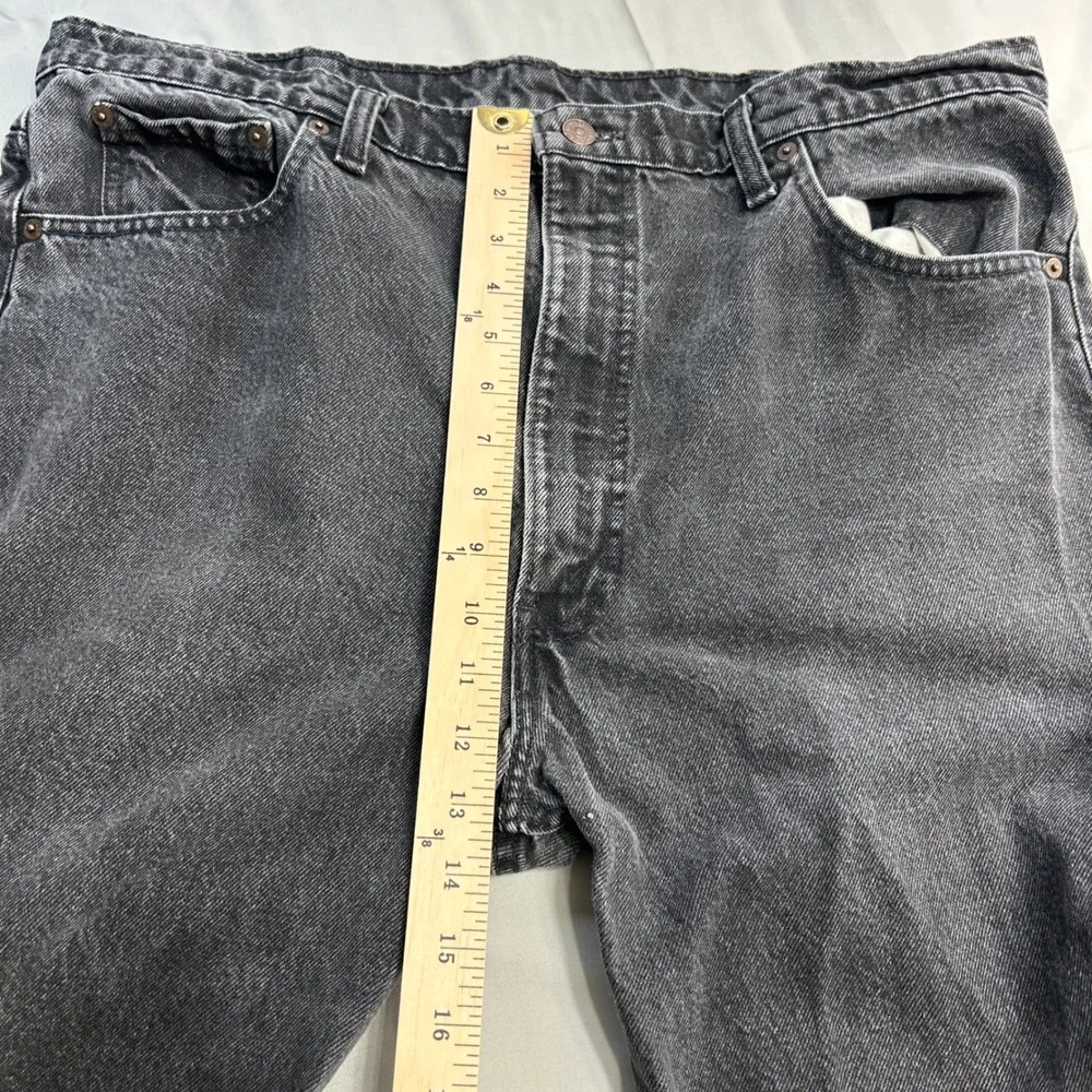 Vintage Levi's‎ Jeans 505 Mens 40x32 Black Cotton 80's Aesthetic Made in Canada